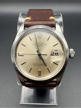1971 Rolex Oyster Perpetual Date 1500 vintage Cal 1570 Automatic Men's Watch